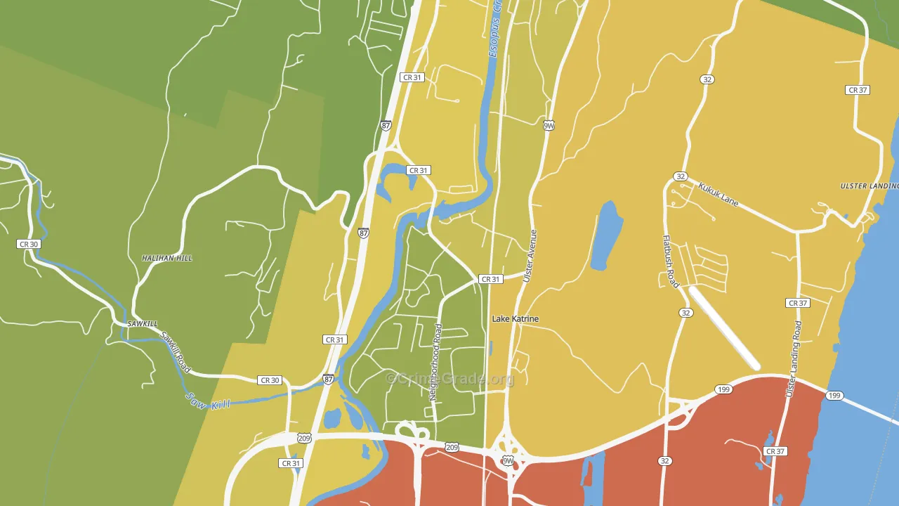 12449, NY Map of Drug-Related Crime Rates