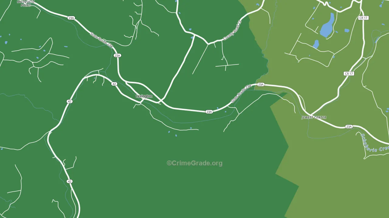 12452, NY Map of Drug-Related Crime Rates