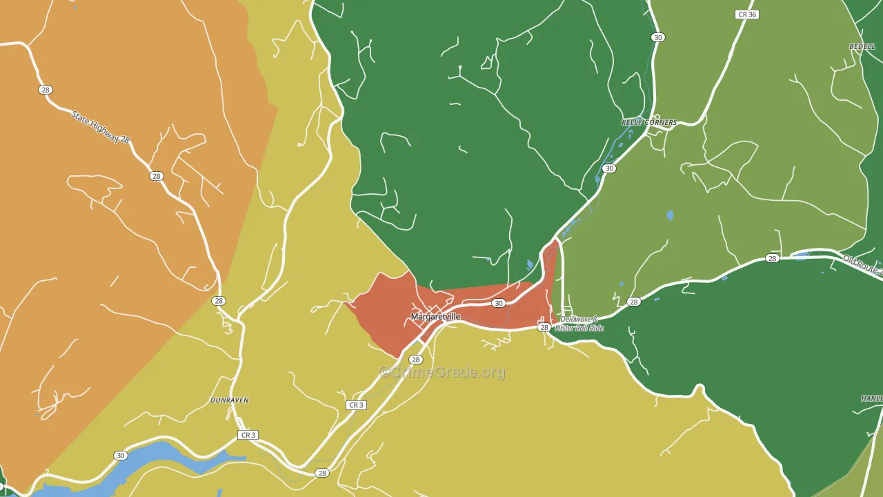 12455, NY Map of Drug-Related Crime Rates