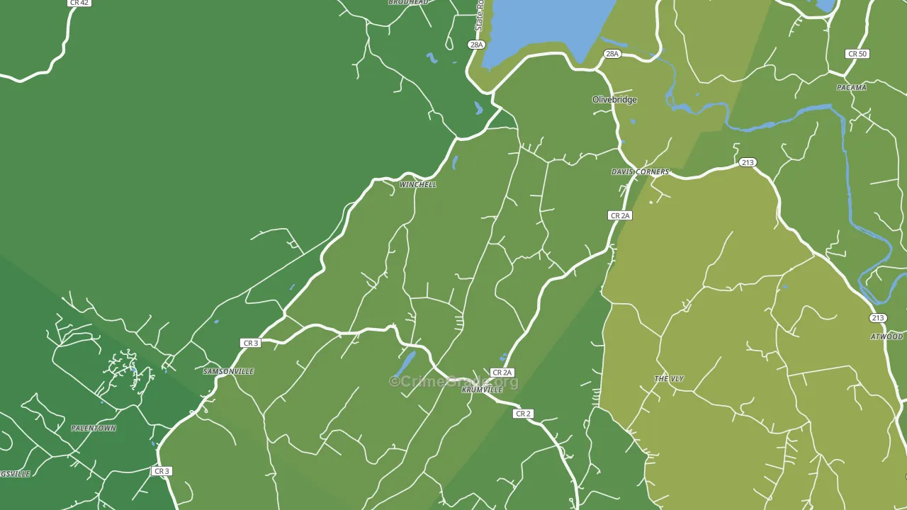12461, NY Map of Drug-Related Crime Rates