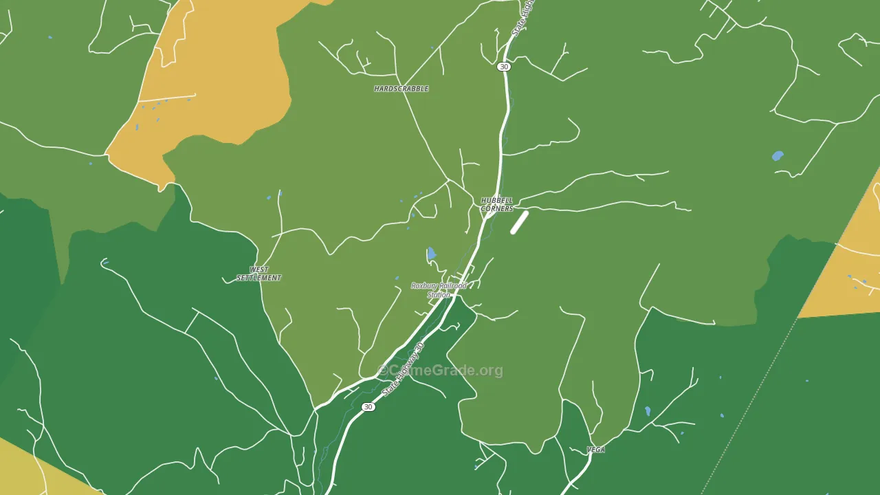 12474, NY Map of Drug-Related Crime Rates