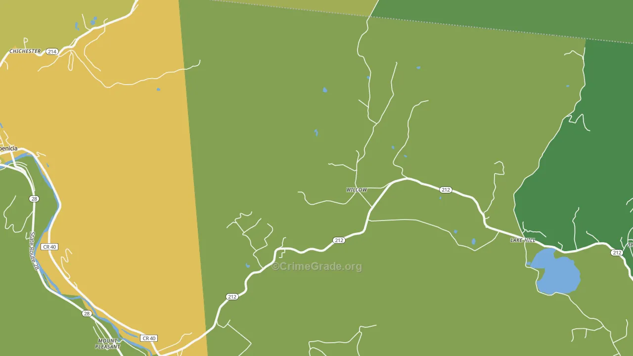 12495, NY Map of Drug-Related Crime Rates