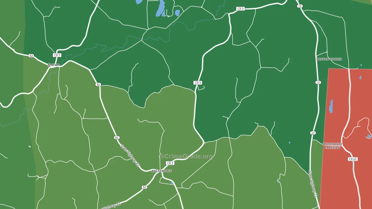 12503, NY Map of Drug-Related Crime Rates