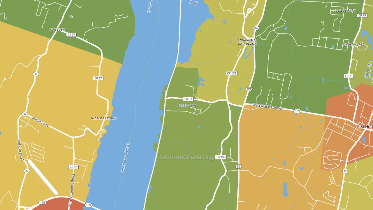 12507, NY Map of Drug-Related Crime Rates