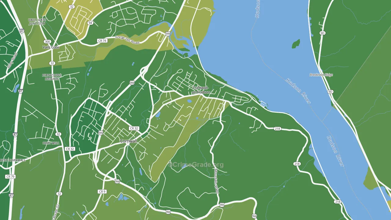 12520, NY Map of Drug-Related Crime Rates