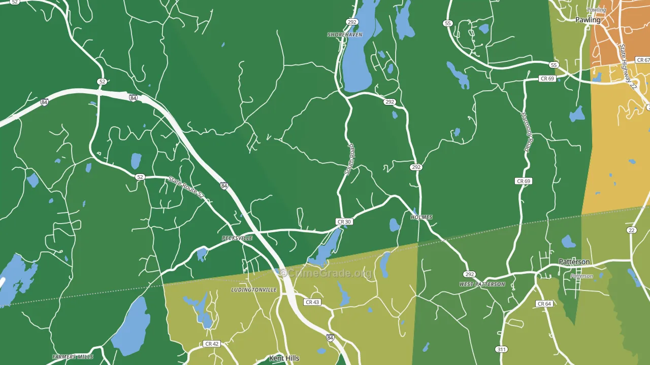 12531, NY Map of Drug-Related Crime Rates