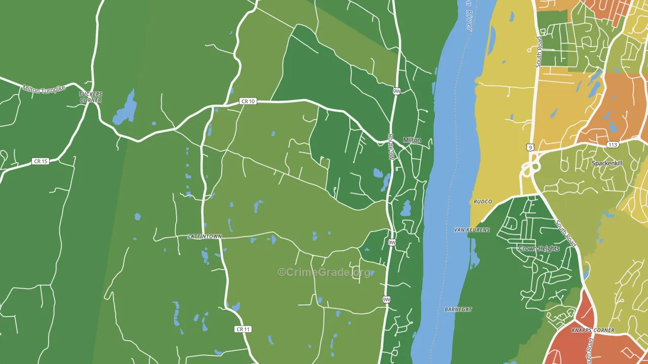 12547, NY Map of Drug-Related Crime Rates
