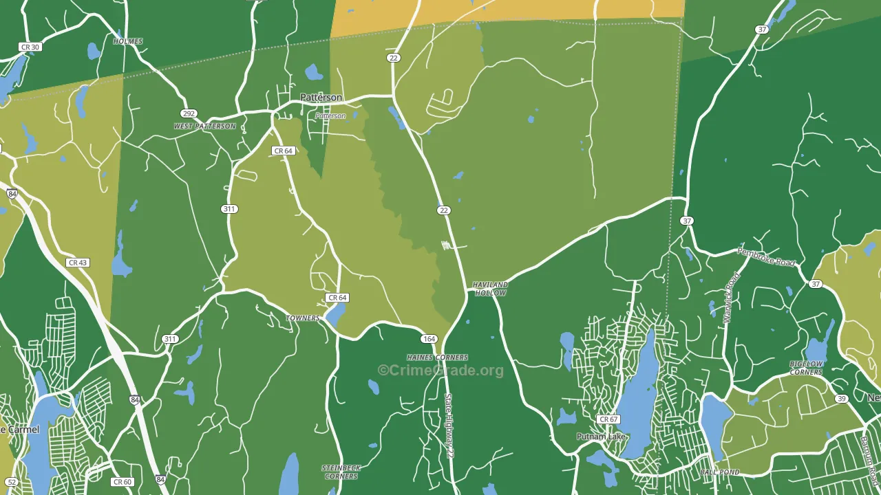 12563, NY Map of Drug-Related Crime Rates