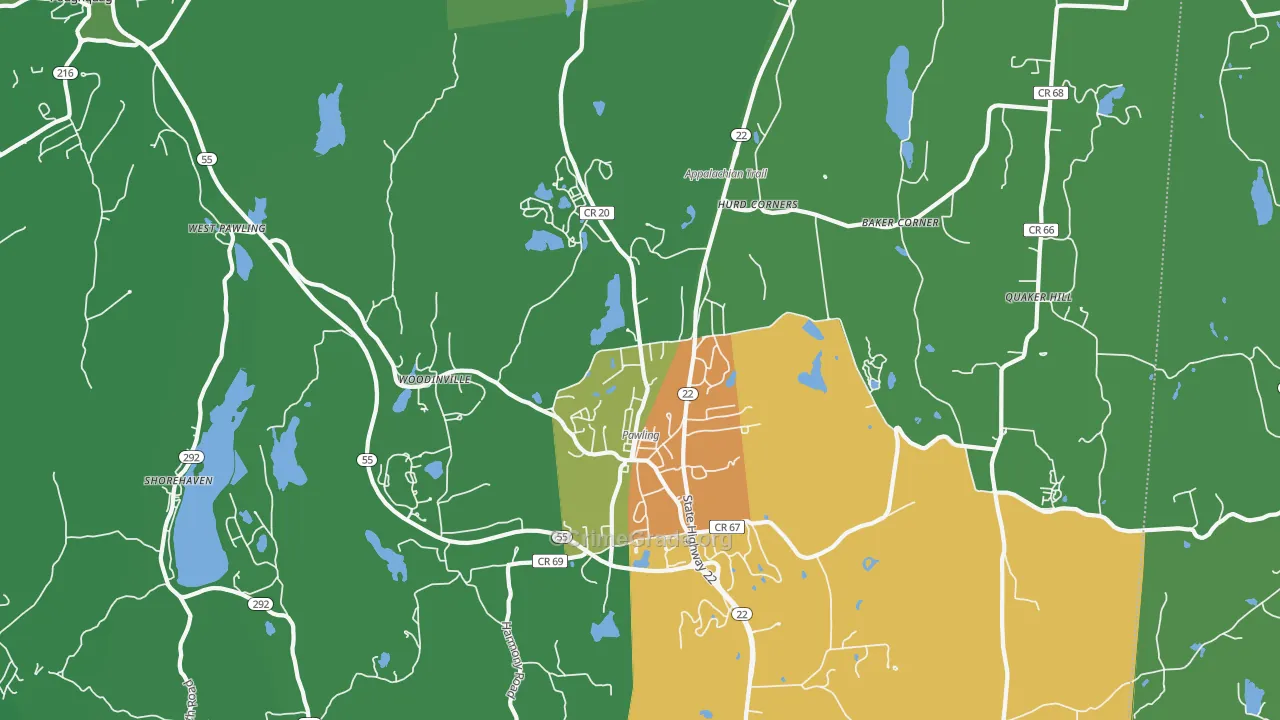 12564, NY Map of Drug-Related Crime Rates