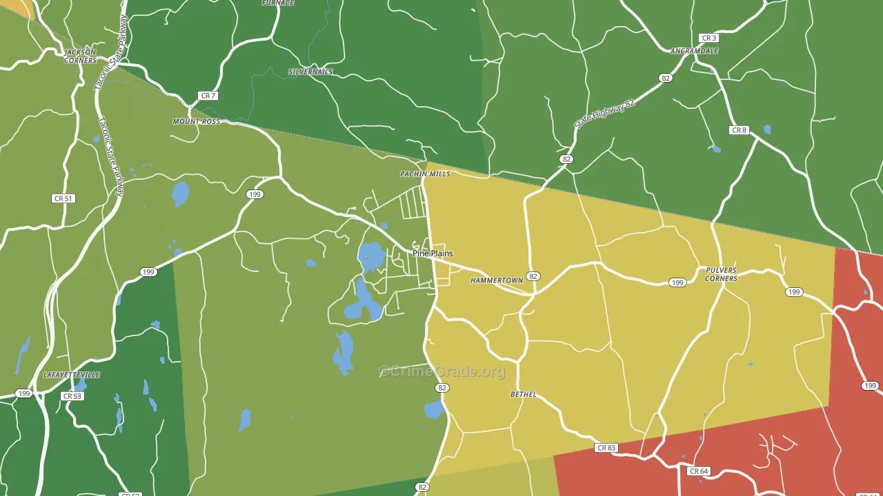 12567, NY Map of Drug-Related Crime Rates