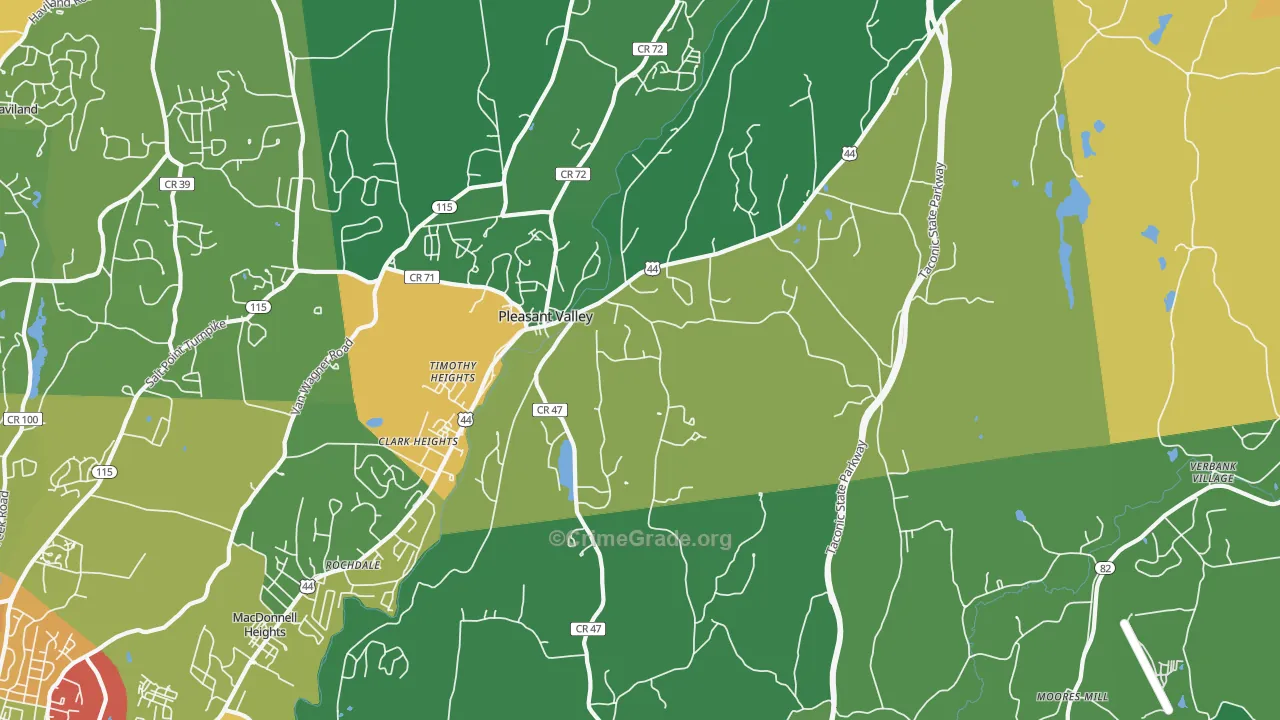 12569, NY Map of Drug-Related Crime Rates