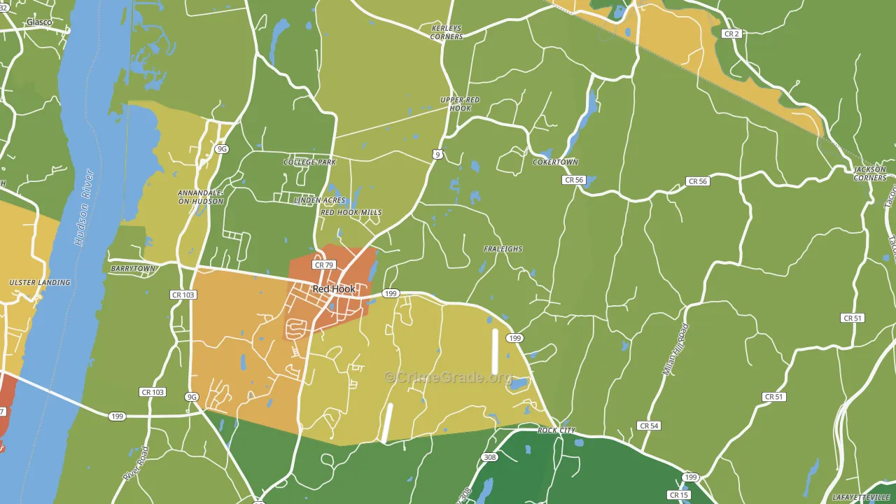 12571, NY Map of Drug-Related Crime Rates