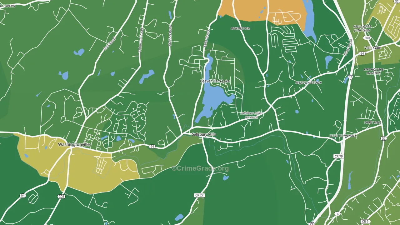 12577, NY Map of Drug-Related Crime Rates