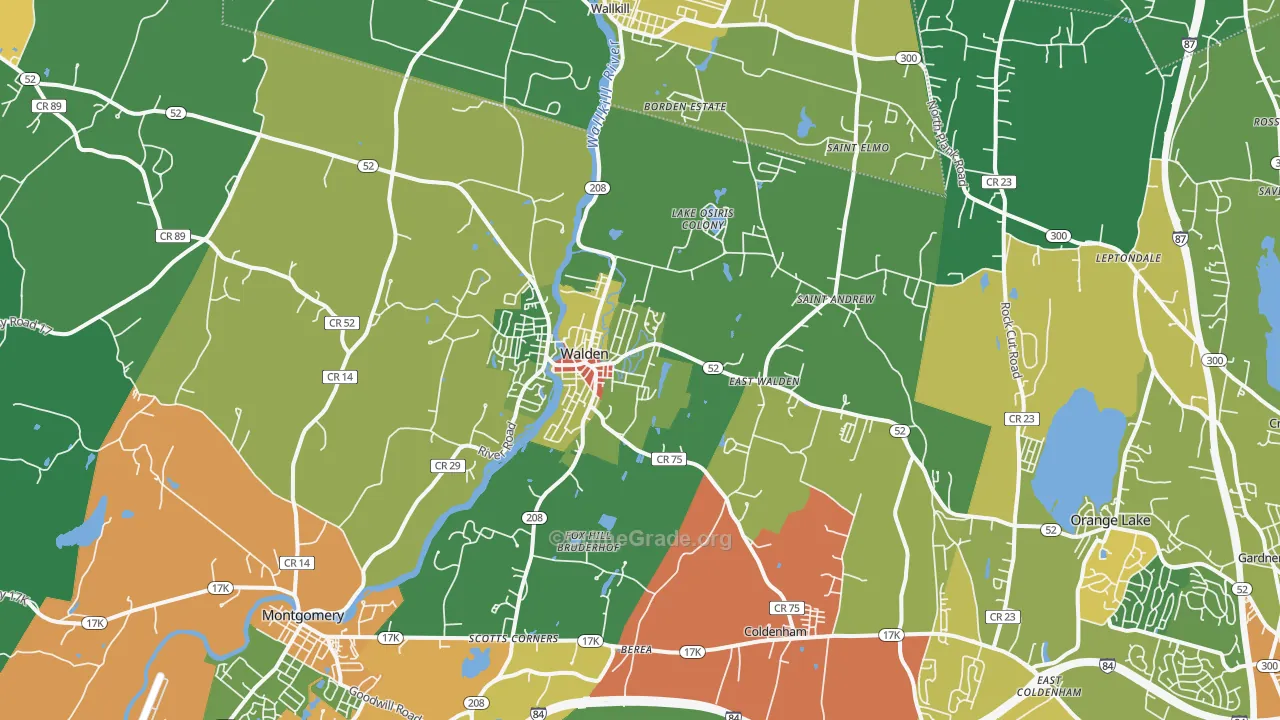 12586, NY Map of Drug-Related Crime Rates