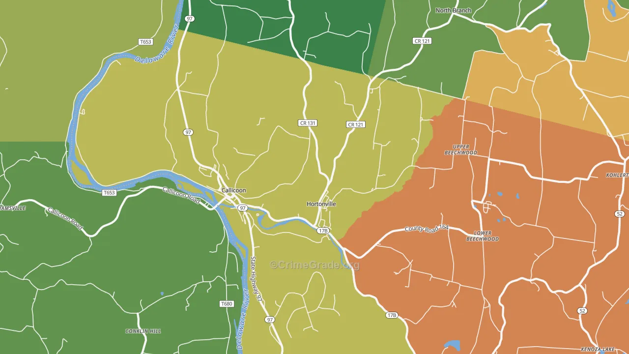12723, NY Map of Drug-Related Crime Rates