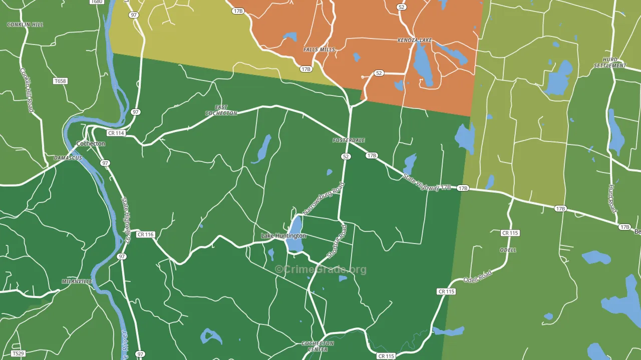 12726, NY Map of Drug-Related Crime Rates