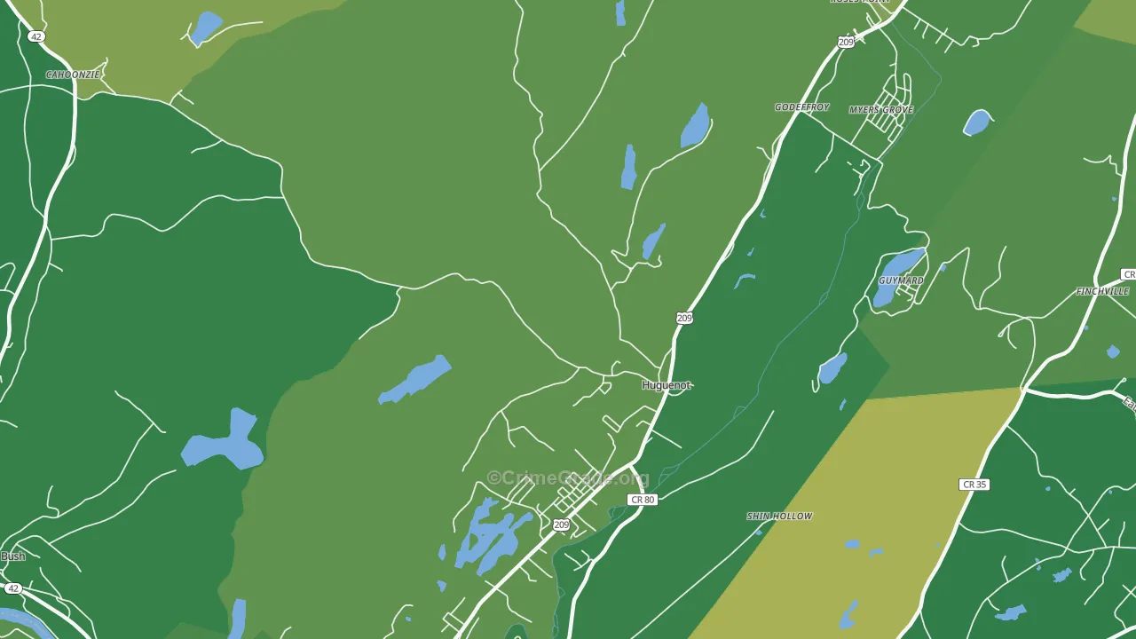 12746, NY Map of Drug-Related Crime Rates