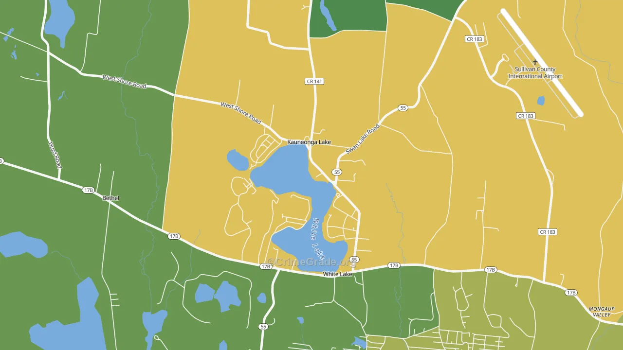 12749, NY Map of Drug-Related Crime Rates