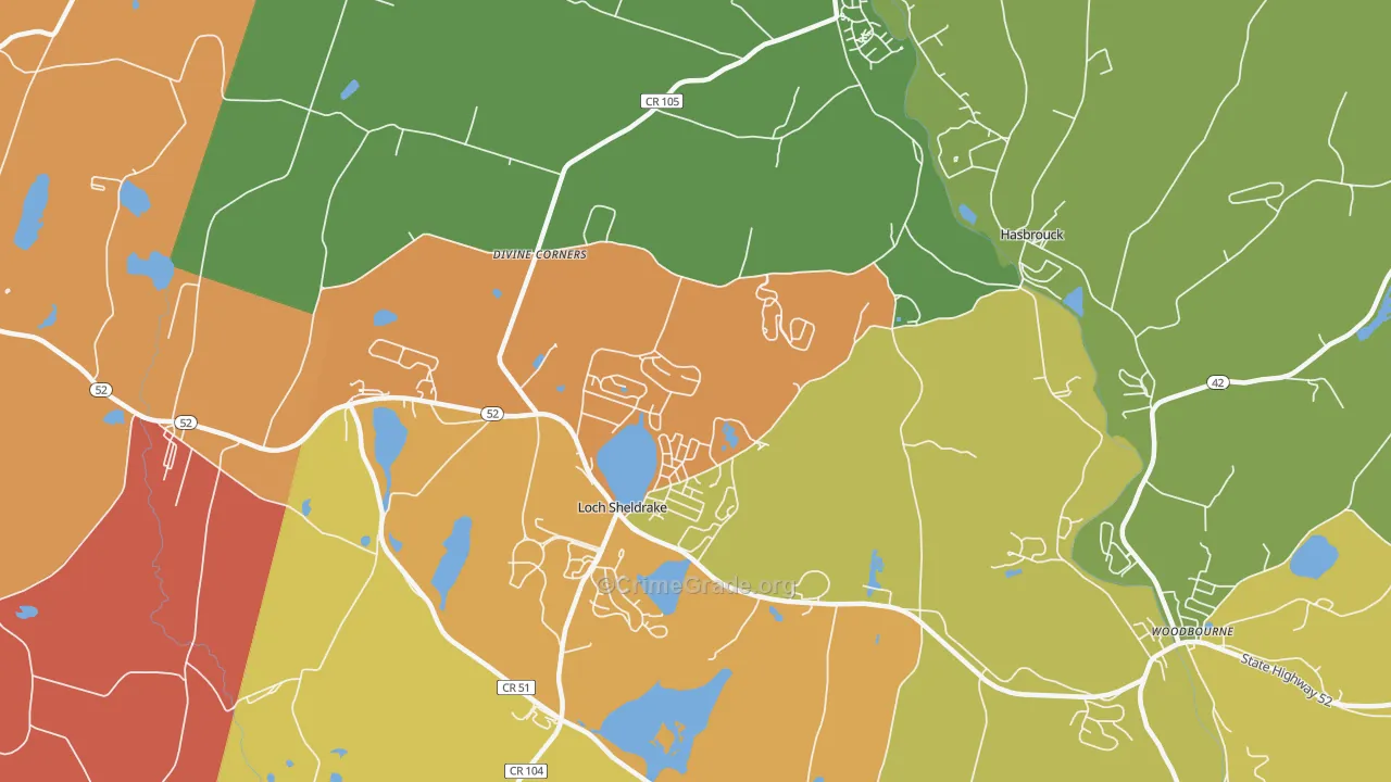 12759, NY Map of Drug-Related Crime Rates