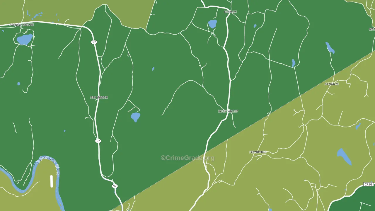 12760, NY Map of Drug-Related Crime Rates