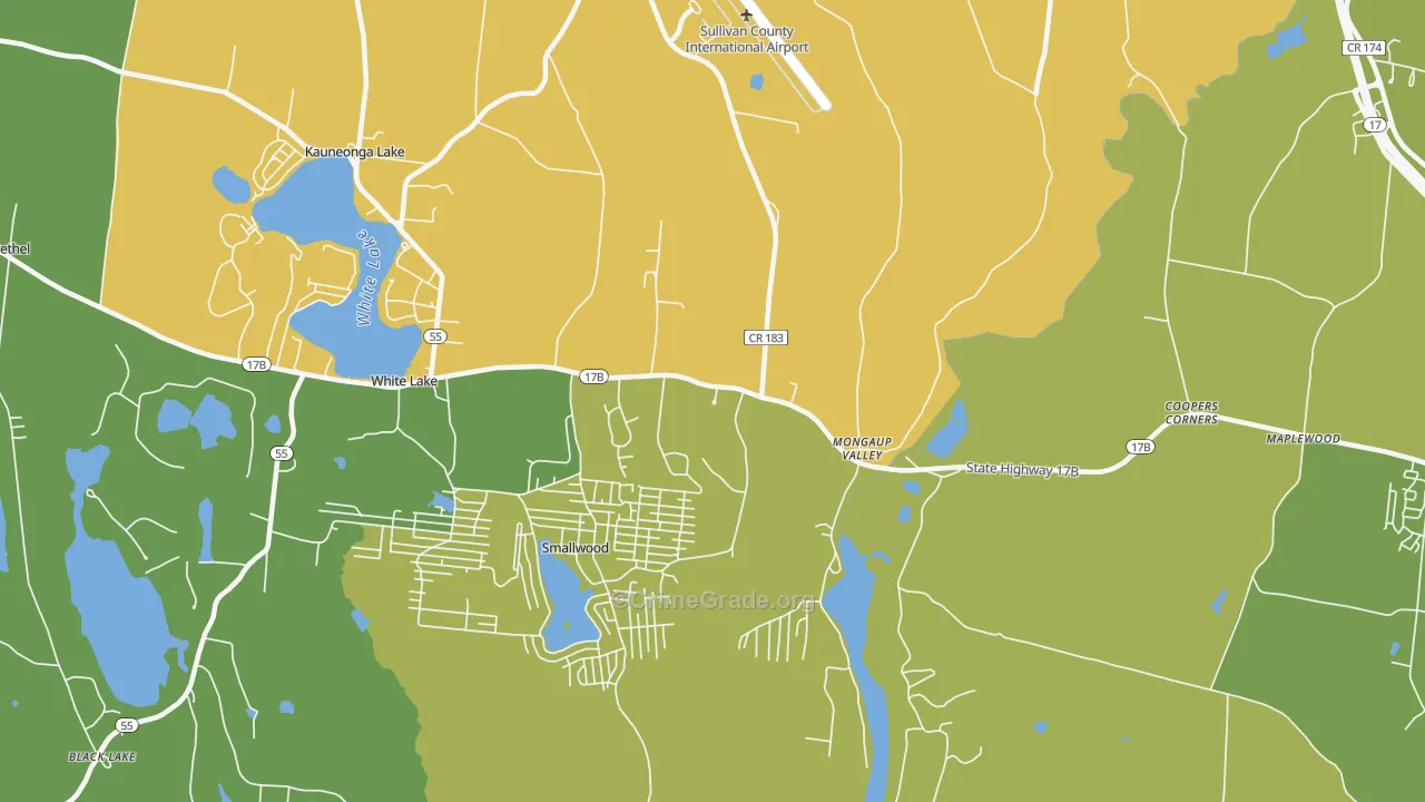 12762, NY Map of Drug-Related Crime Rates
