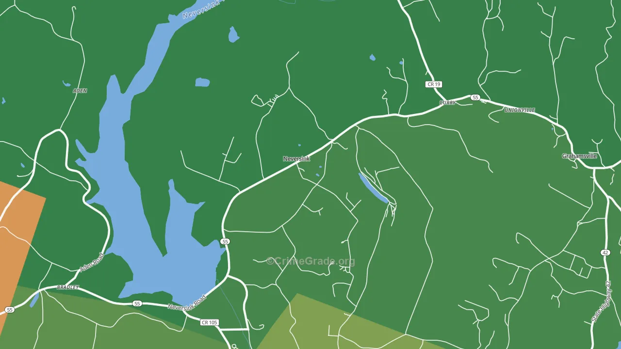 12765, NY Map of Drug-Related Crime Rates