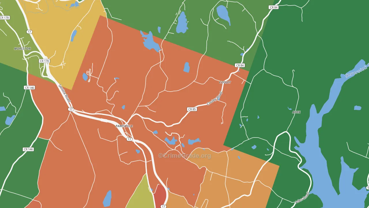 12768, NY Map of Drug-Related Crime Rates