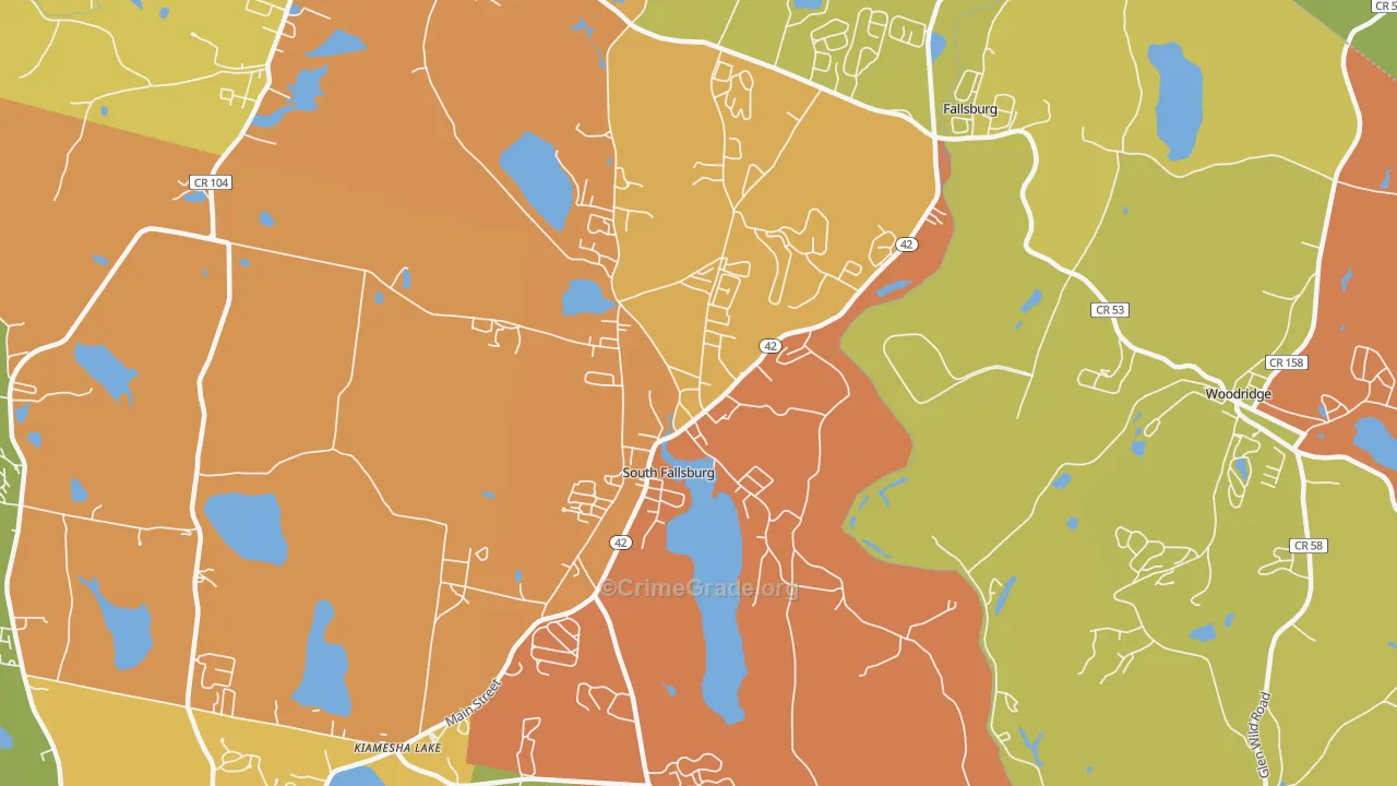 12779, NY Map of Drug-Related Crime Rates