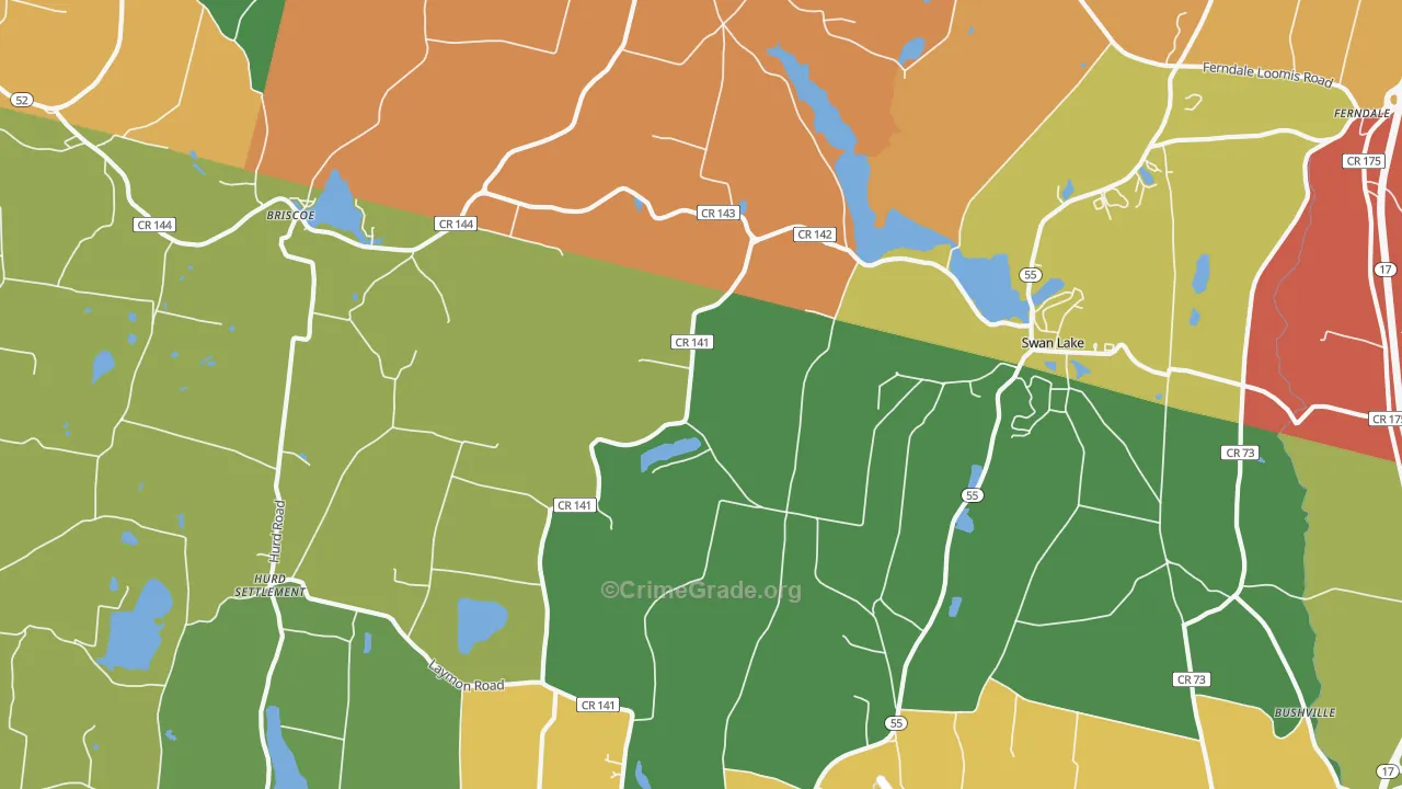 12783, NY Map of Drug-Related Crime Rates