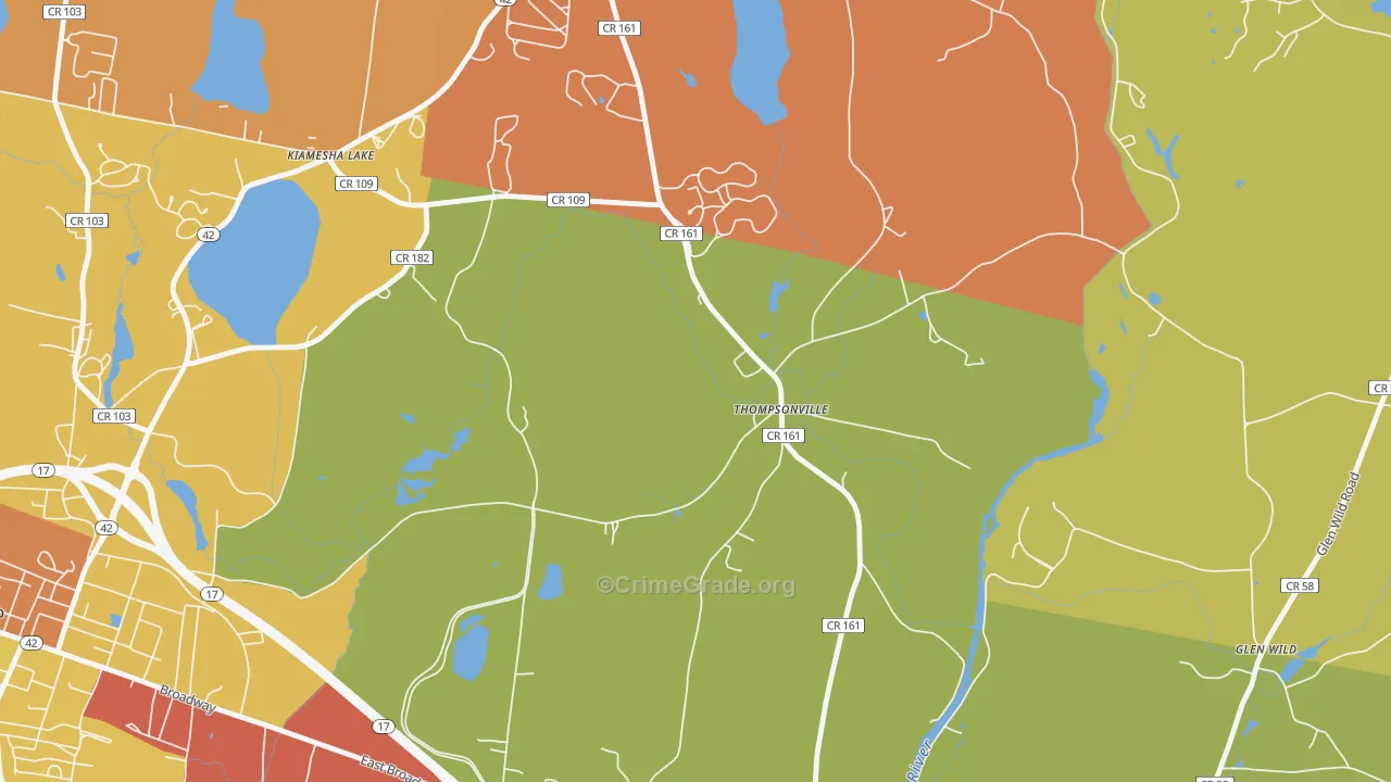 12784, NY Map of Drug-Related Crime Rates