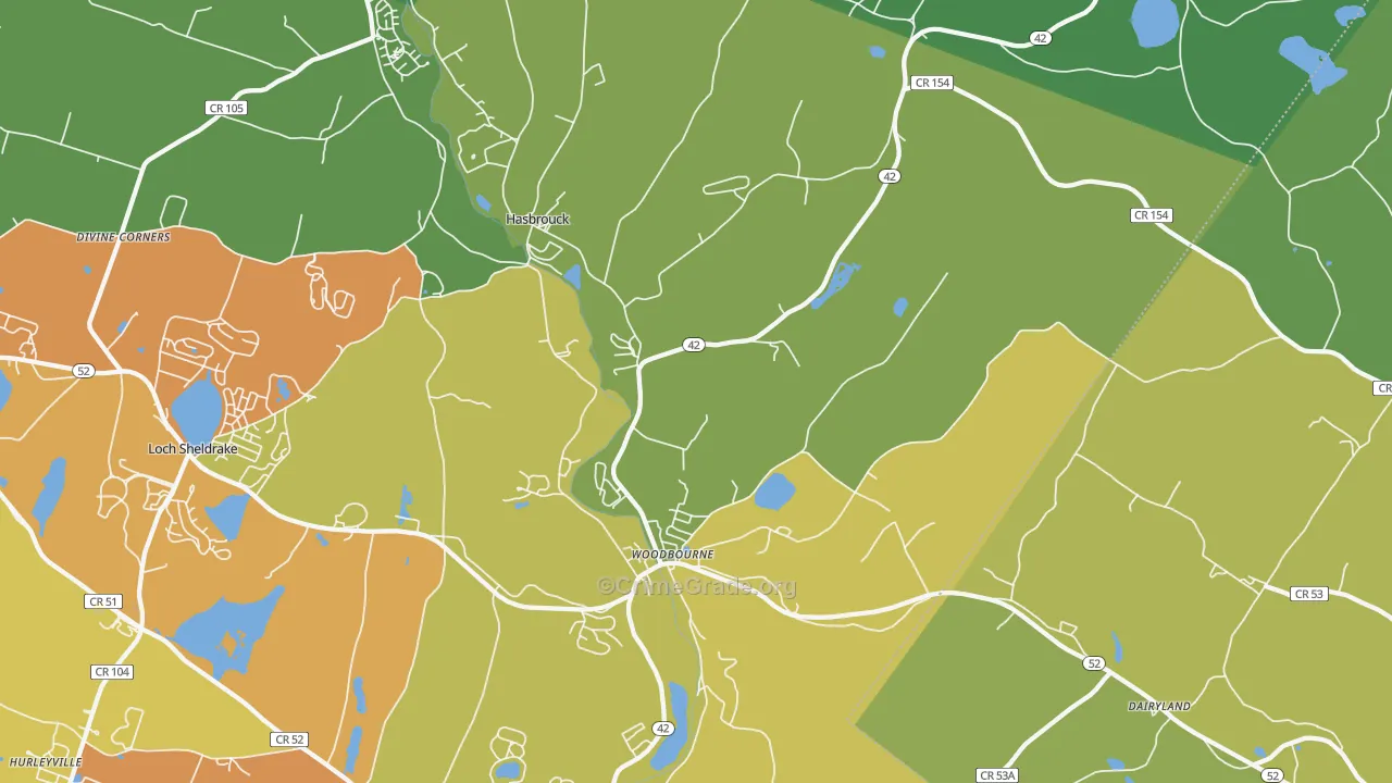 12788, NY Map of Drug-Related Crime Rates