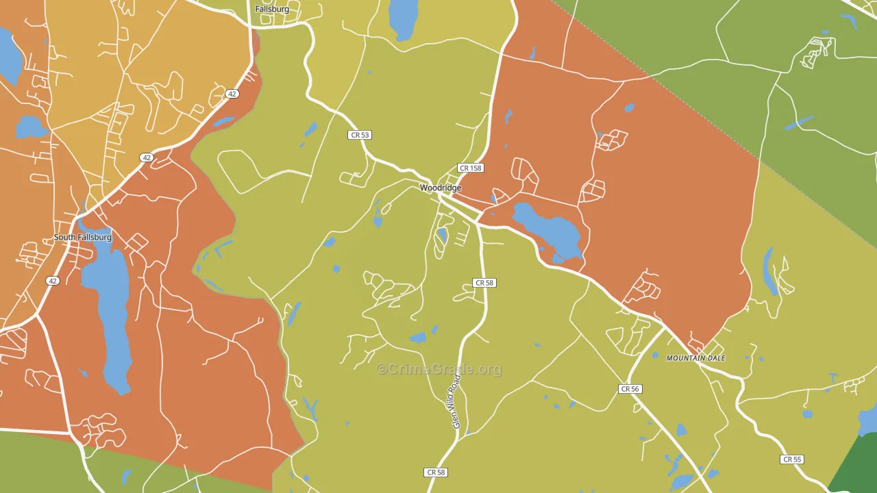 12789, NY Map of Drug-Related Crime Rates