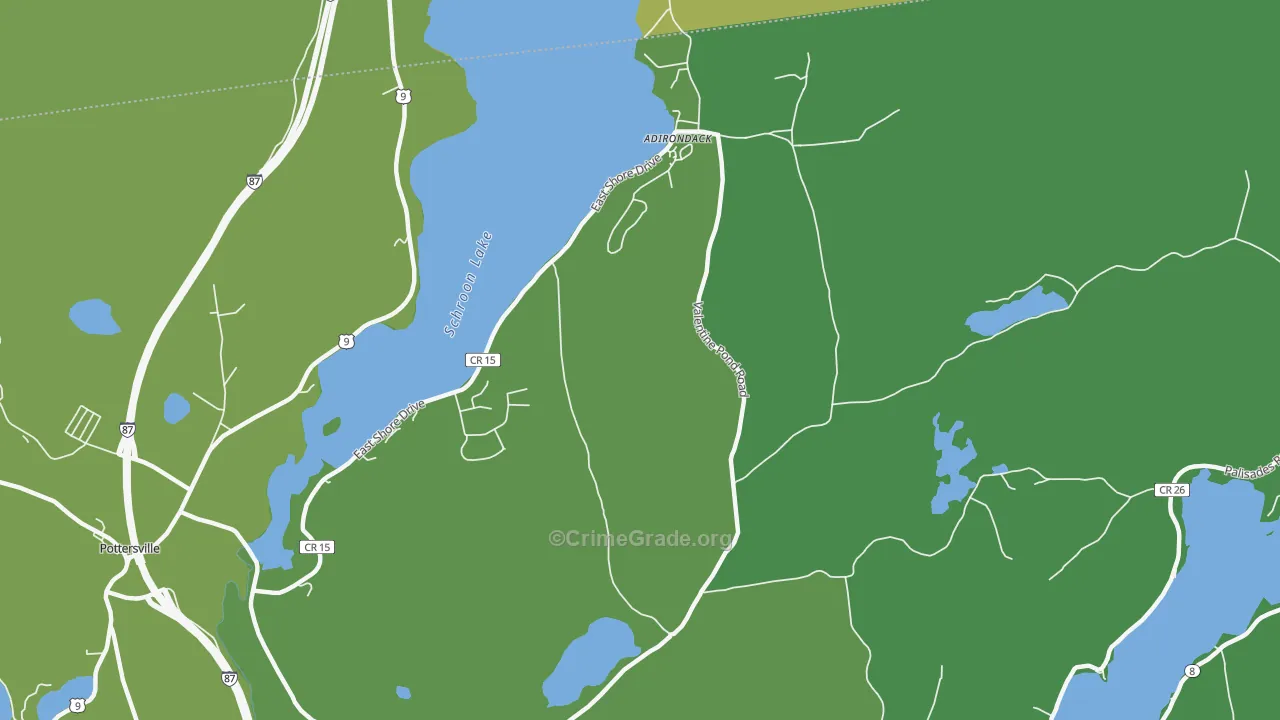 12808, NY Map of Drug-Related Crime Rates