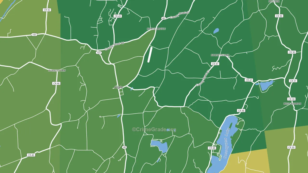 12809, NY Map of Drug-Related Crime Rates