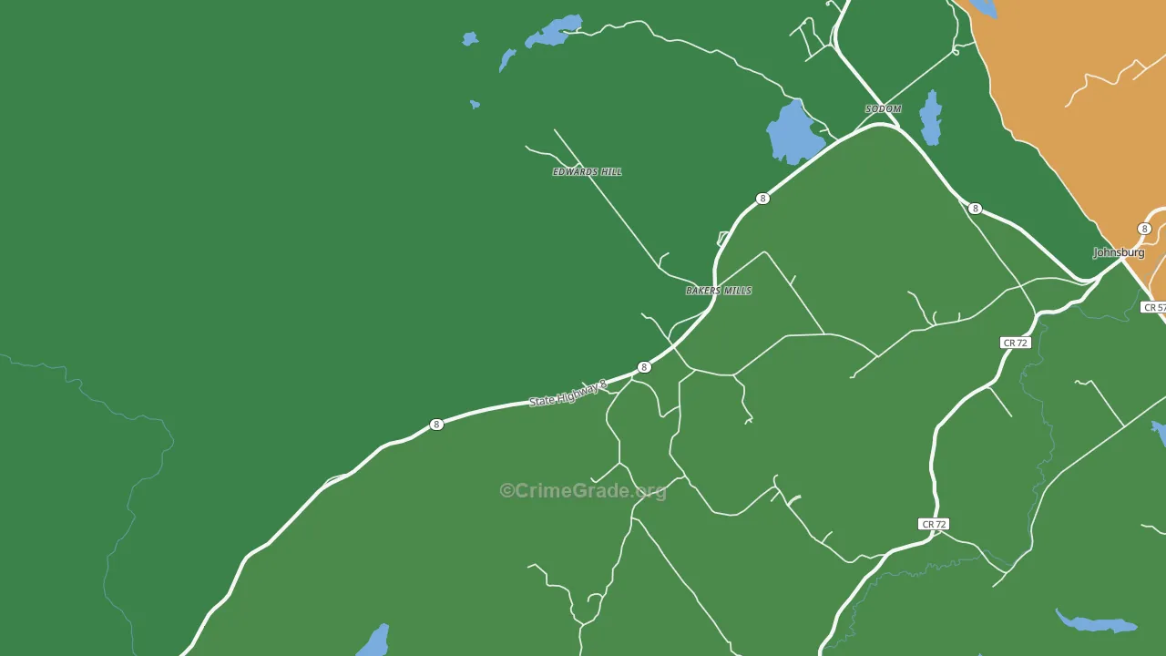 12811, NY Map of Drug-Related Crime Rates