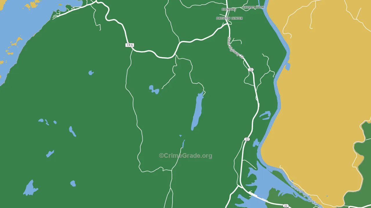 12819, NY Map of Drug-Related Crime Rates