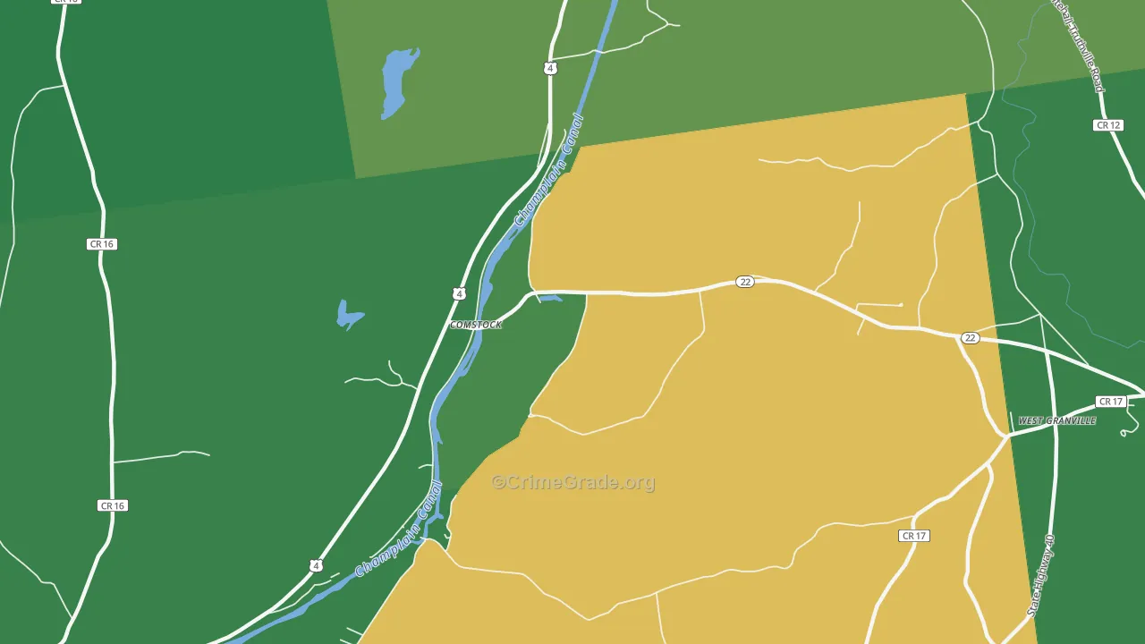 12821, NY Map of Drug-Related Crime Rates