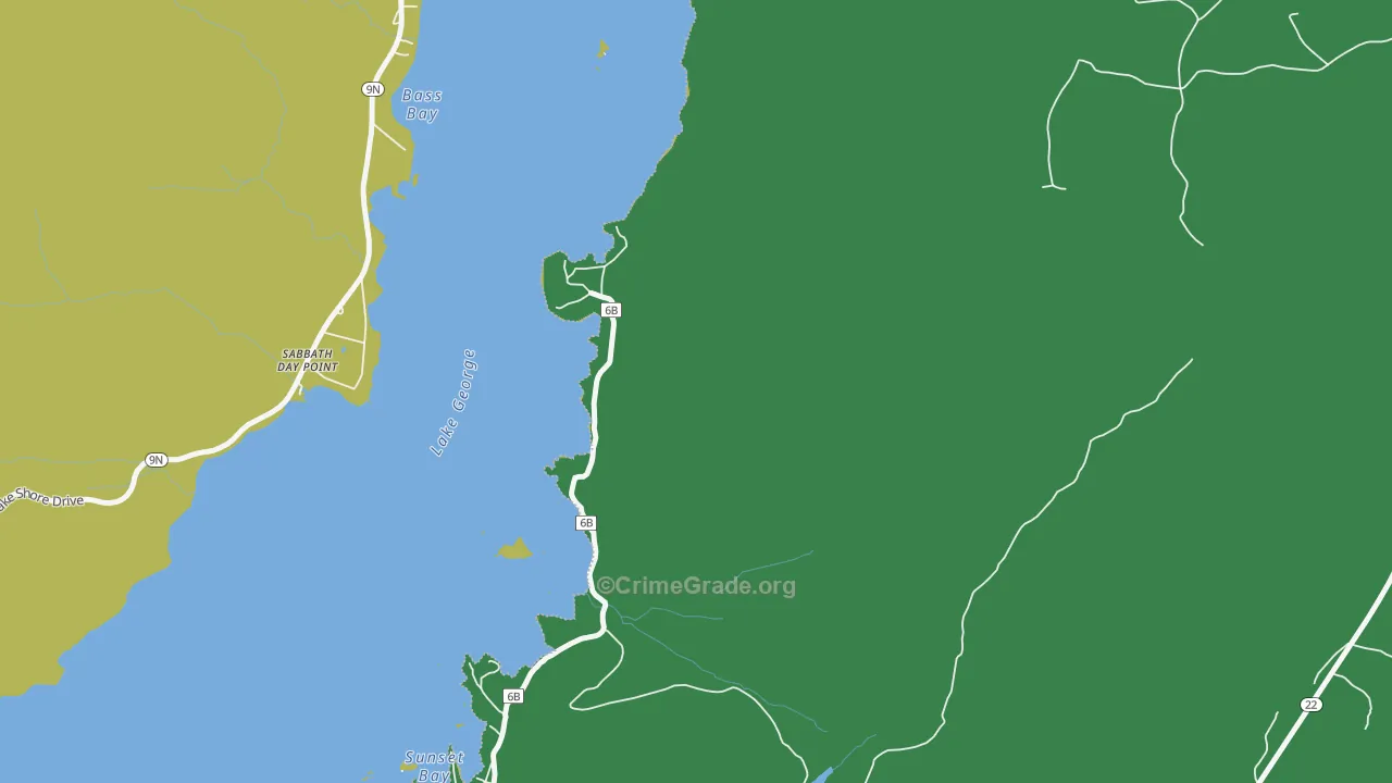 12841, NY Map of Drug-Related Crime Rates