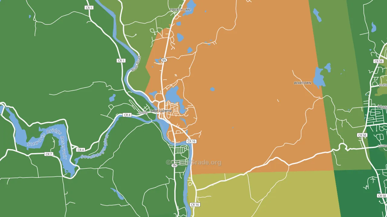 12846, NY Map of Drug-Related Crime Rates