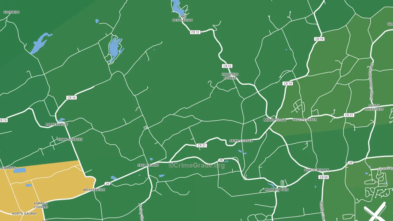 12850, NY Map of Drug-Related Crime Rates