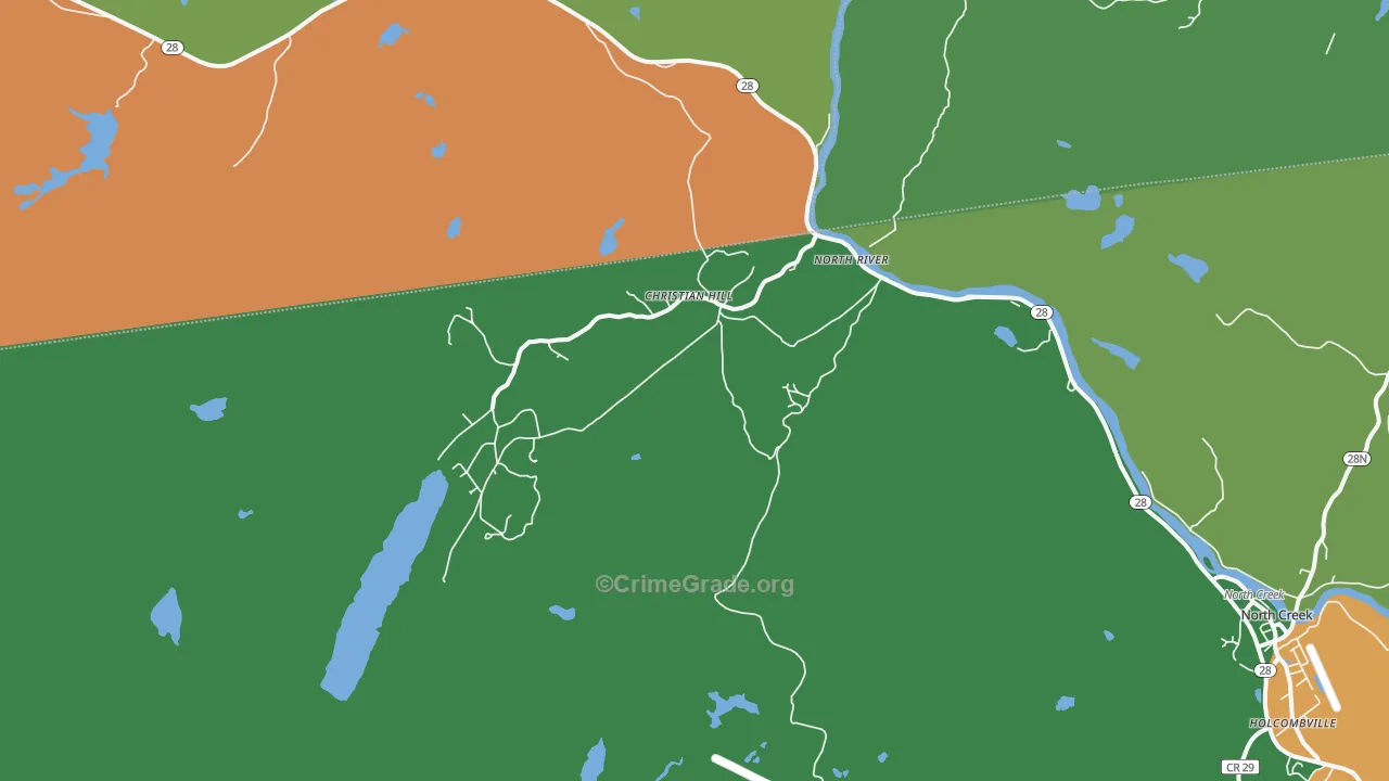 12856, NY Map of Drug-Related Crime Rates