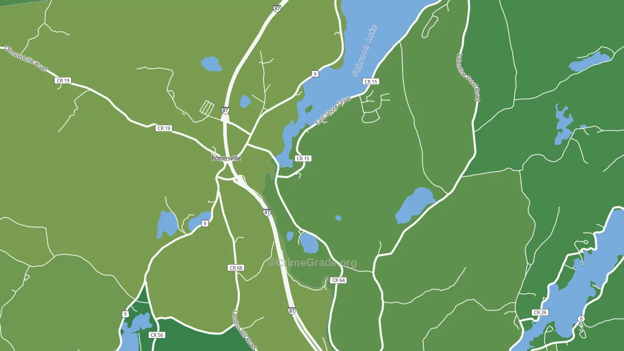 12860, NY Map of Drug-Related Crime Rates