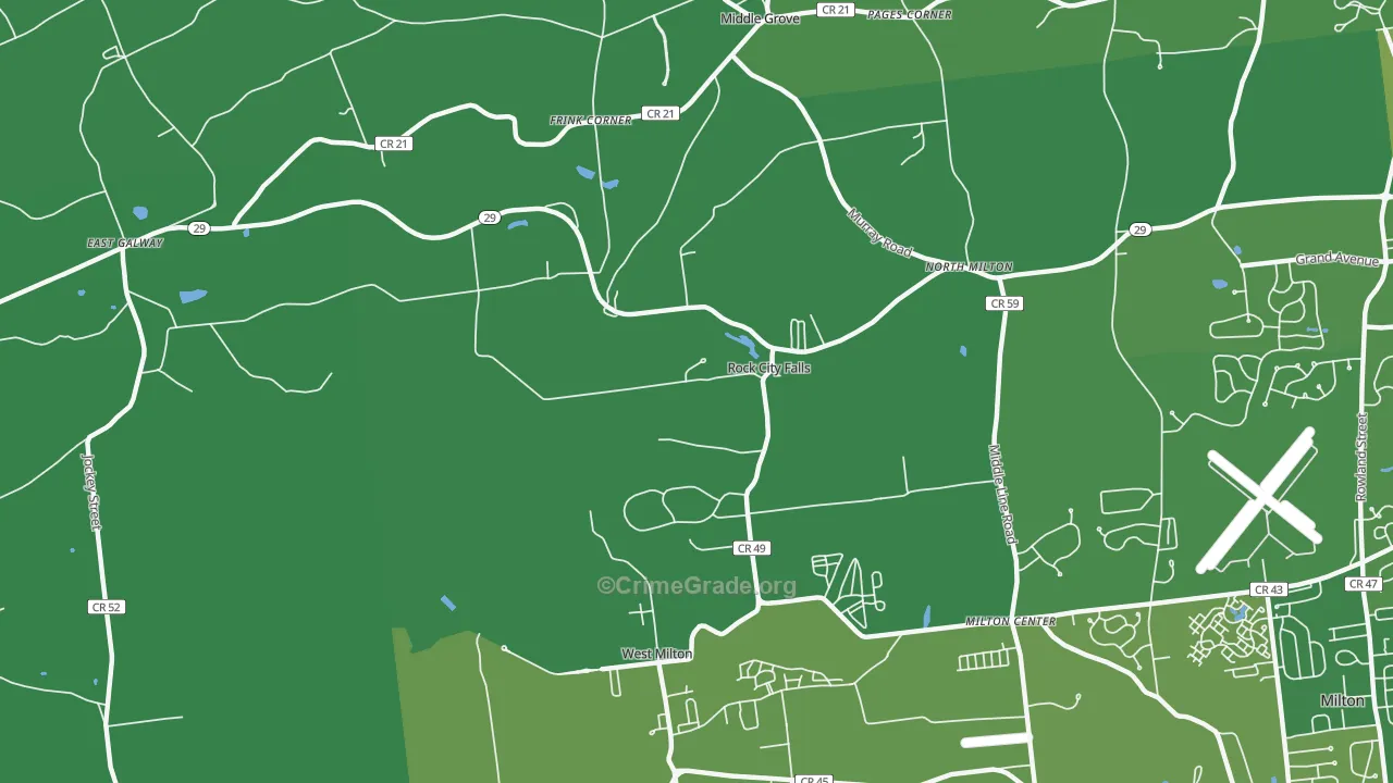 12863, NY Map of Drug-Related Crime Rates