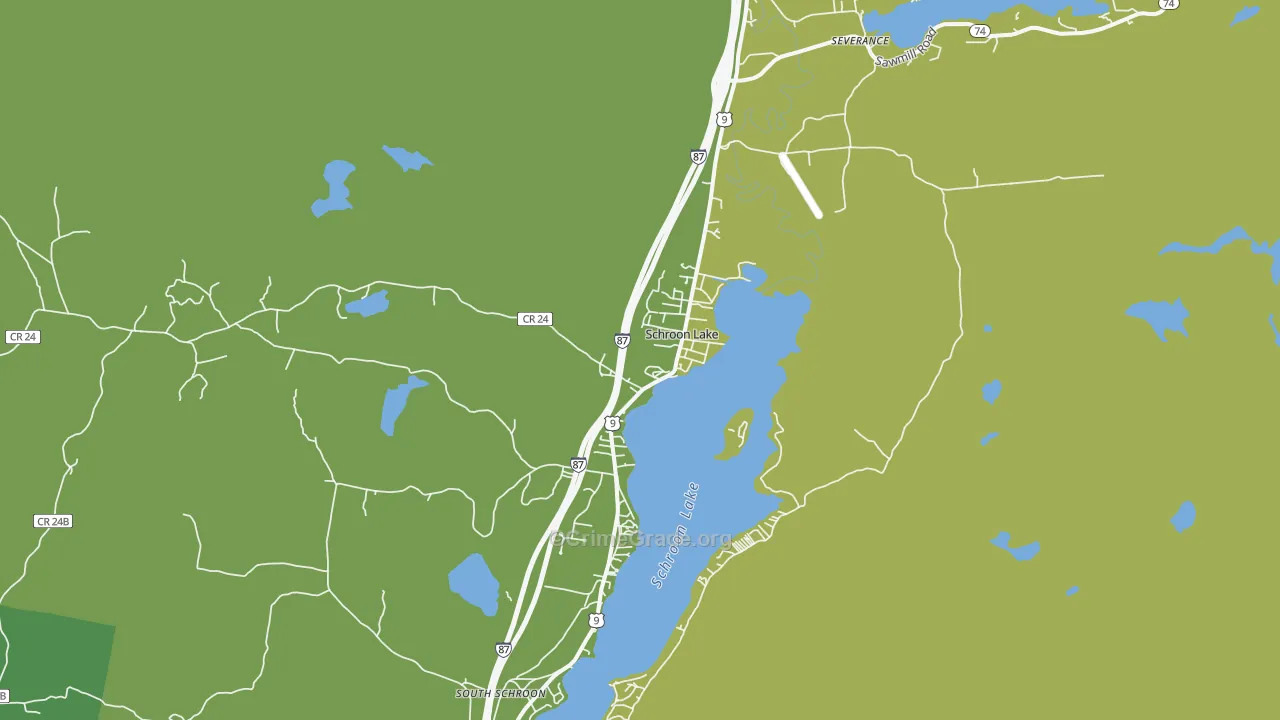 12870, NY Map of Drug-Related Crime Rates