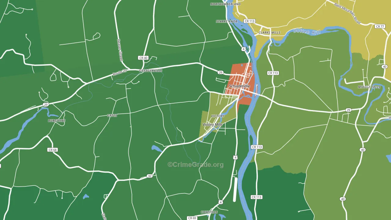 12871, NY Map of Drug-Related Crime Rates