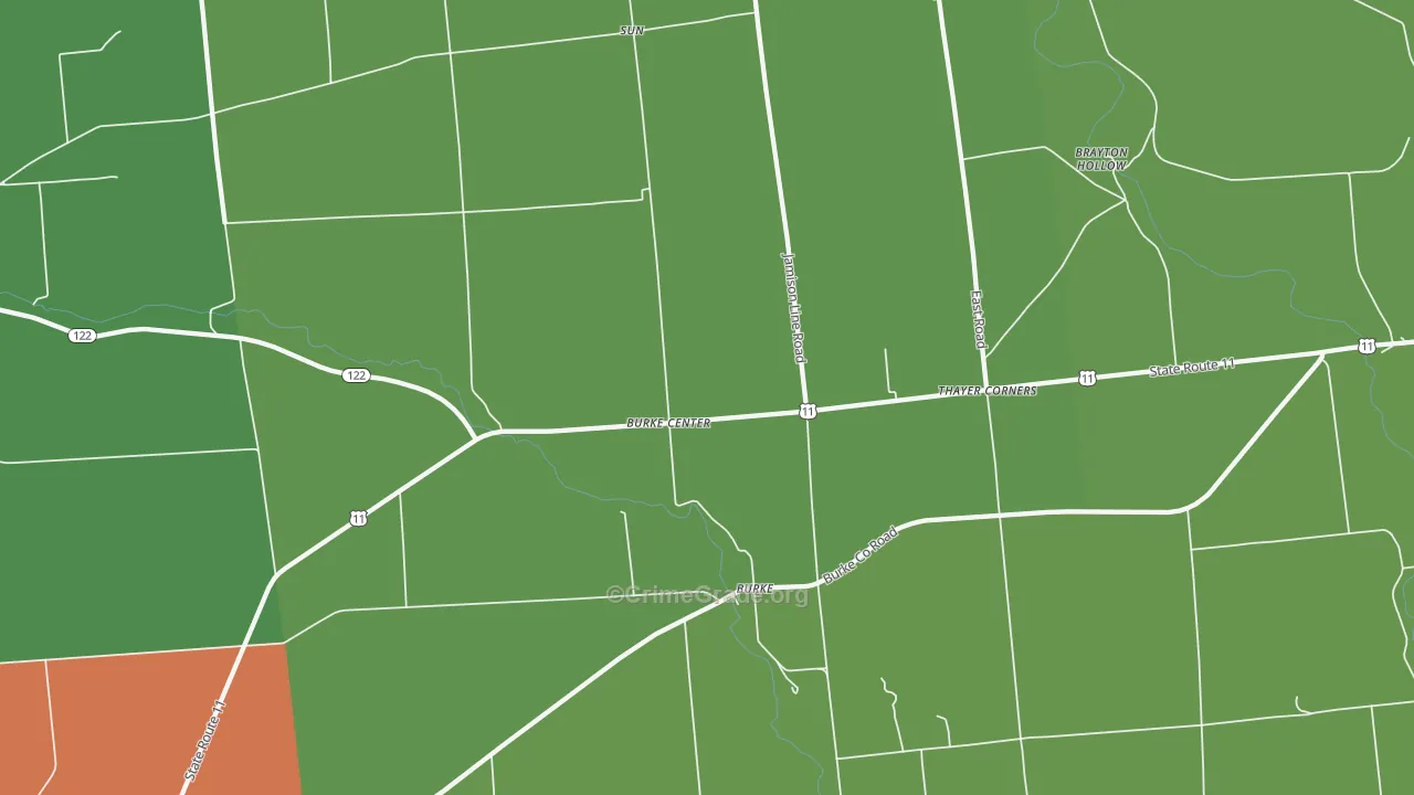 12917, NY Map of Drug-Related Crime Rates