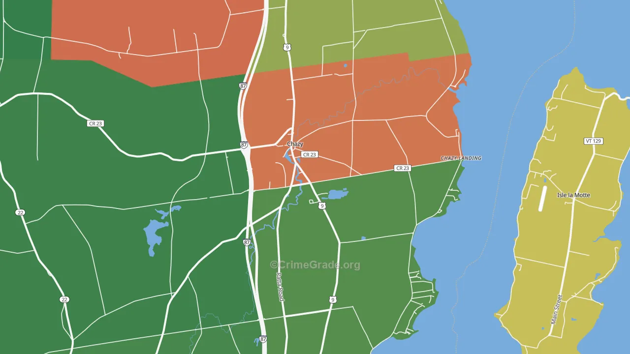 12921, NY Map of Drug-Related Crime Rates
