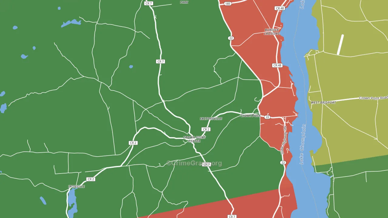 12928, NY Map of Drug-Related Crime Rates
