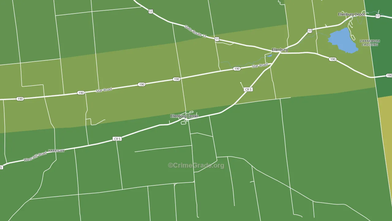 12934, NY Map of Drug-Related Crime Rates