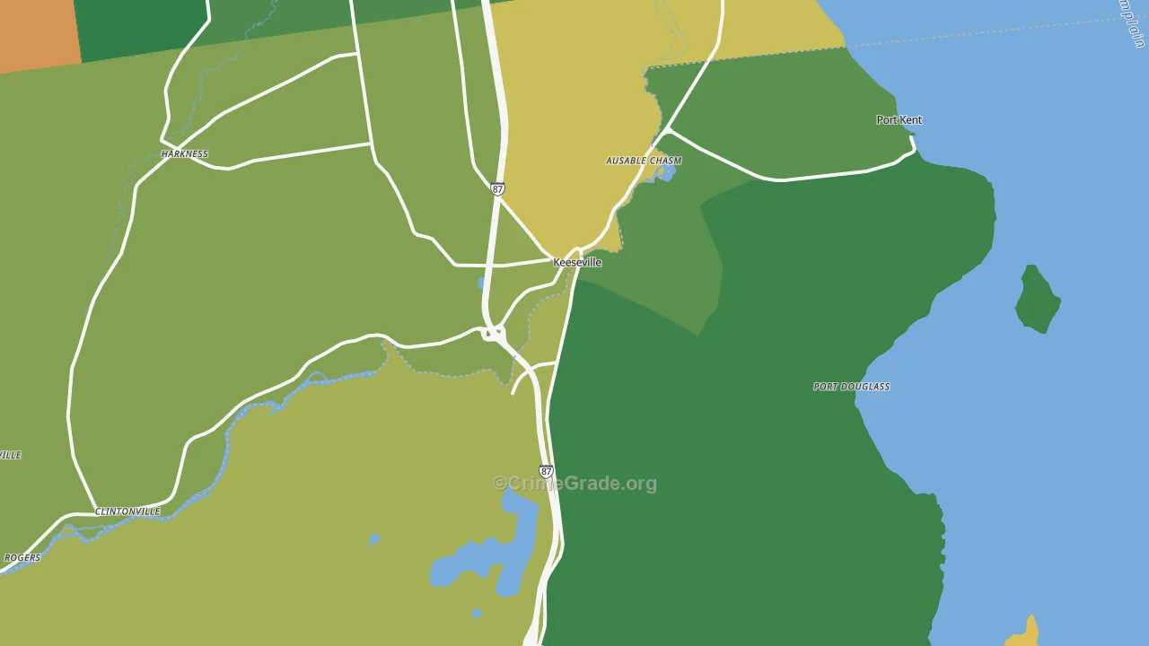 12944, NY Map of Drug-Related Crime Rates